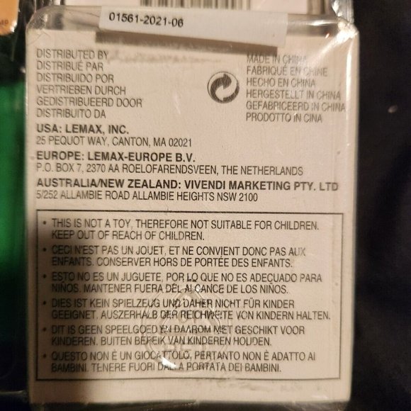 Vintage 9 New Lemax Holiday Village Christmas Tree Figure 2.5" Tall Polyresin - Picture 4 of 4